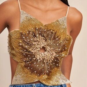 *SOLD* Cult Gaia Lance Top in Beach Multi